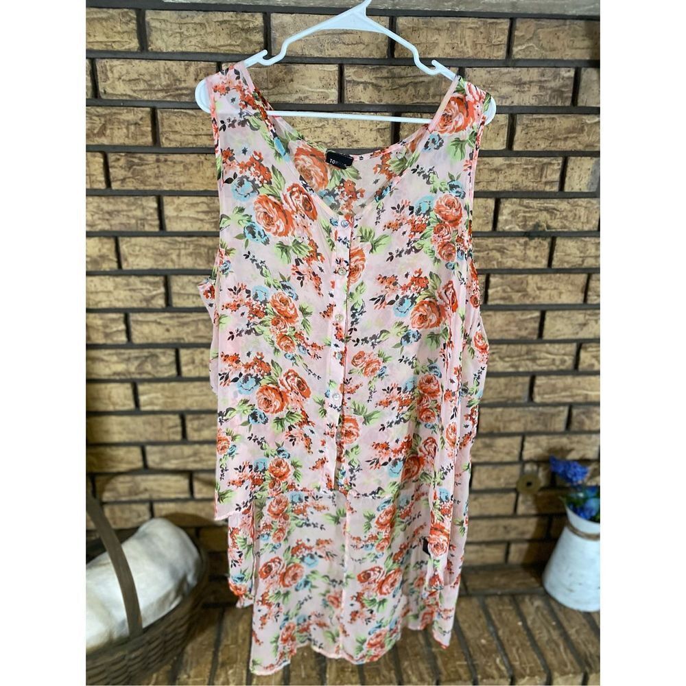 Torrid Floral Button Up Top‎